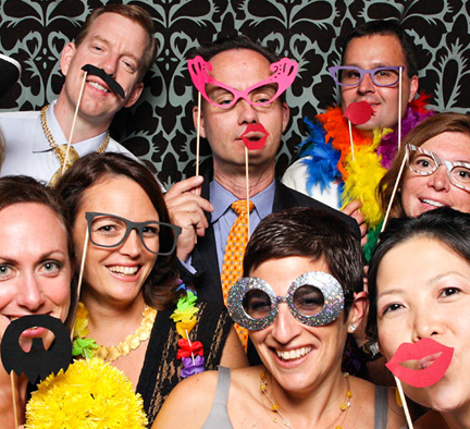 Corporate photo booth rental